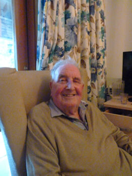 Milwyn Hughes, who lived and farmed in Dernol all his life Milwyn Hughes, who lived and farmed in Dernol all his life