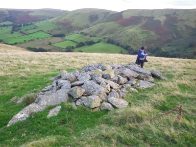 Esgair Dernol clearance cairn Esgair Dernol clearance cairn